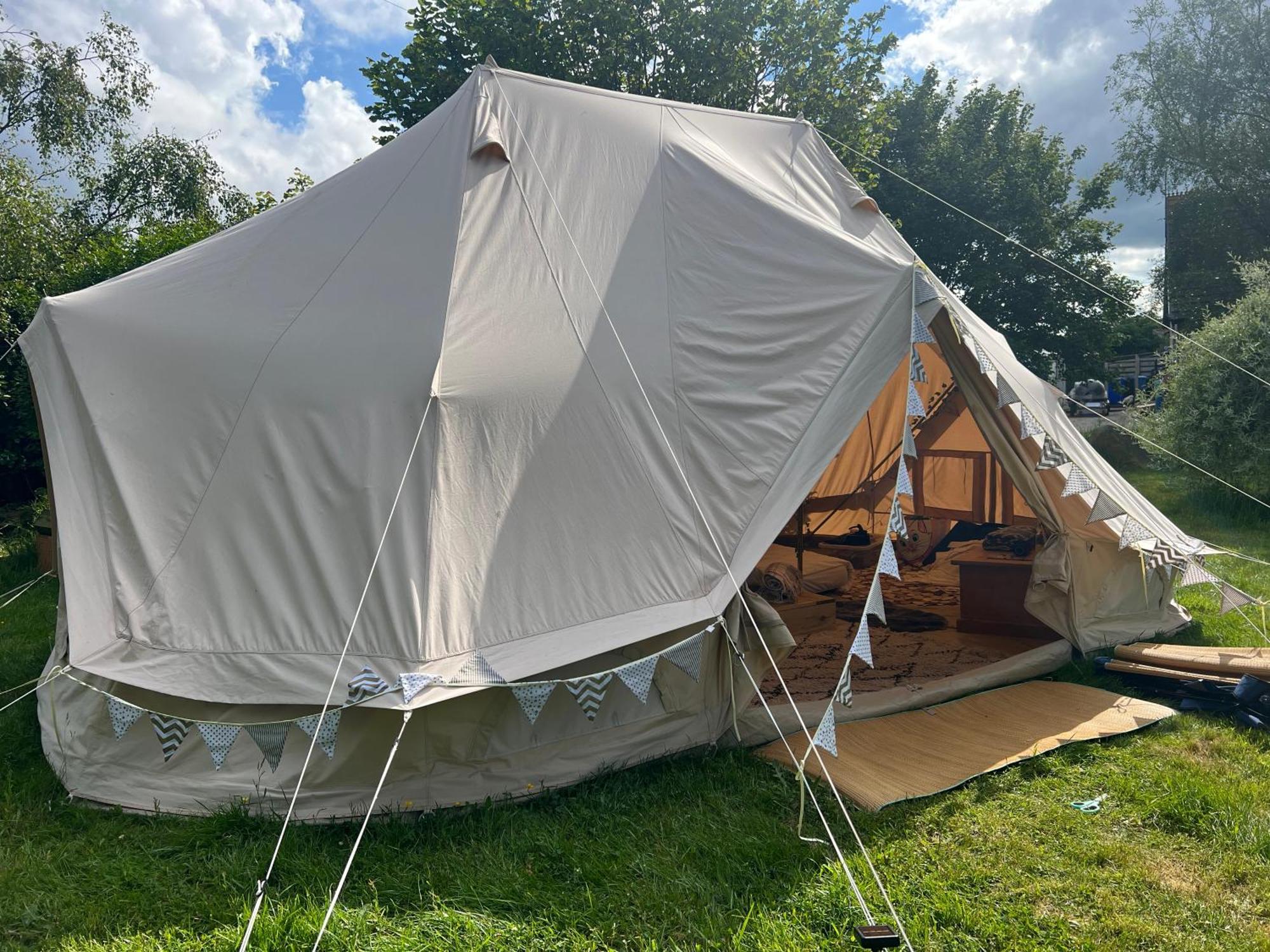 Bluebell Tent At Ballyward Croft Ardkeen Εξωτερικό φωτογραφία